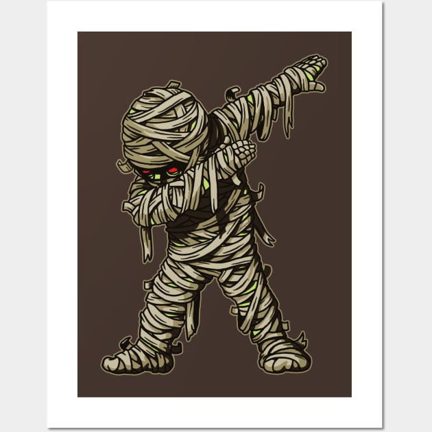 Dabbing Mummy Wall Art by vo_maria